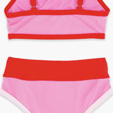 Retro Ringer Bikini | Pink Sunset