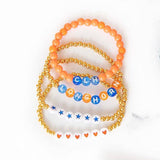 Longhorn Beaded Bracelet