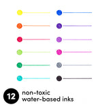 Bright Fine Liner Pen Set