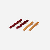 Wavy Clip Set