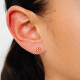 Diamond Cross Stud