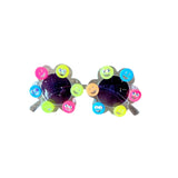 Smiley Charm Sunglasses | Neon