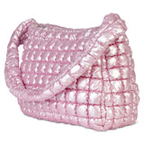 Puffer Overnight Bag | Icy Rose