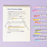Bright Fine Liner Pen Set