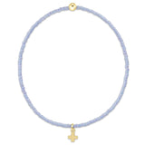 eNewton Hope Classic Signature Cross Bracelet | Ocean Mist