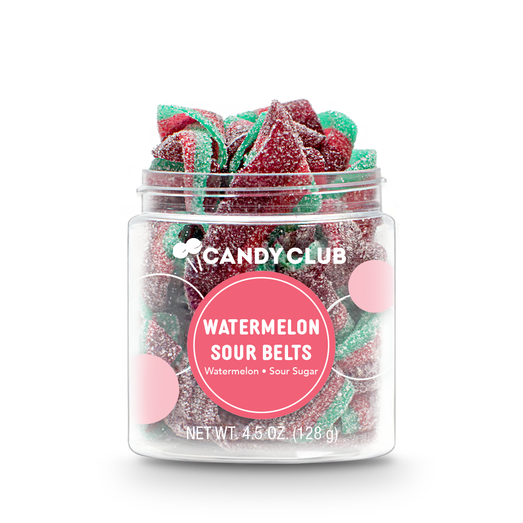 Candy Club Watermelon Sour Belts