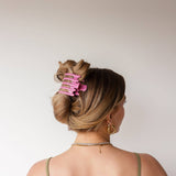 Kaxi Lay Down Claw Clip | Shiny Rose