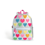 STATE Kane Double Pocket Backpack | Happy Fuzzy Hearts