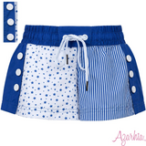 Game Day Color Block Shorts | Royal