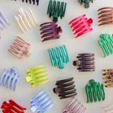 Kaxi Lay Down Claw Clip | Shiny Rose