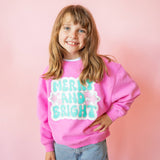 XOXO by Magpies Merry & Bright Sweatshirt | Berry Pink