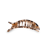 Medium Flat Hair Clip | Blonde Tortoise