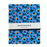 Navy Floral Stitched Notebook