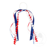 Star Spangled Ponytail Streamers