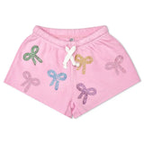 Sparkling Bows Sweat Shorts