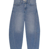 Lilia Barrel Jean | Indigo Rose