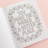 Bows & BloomsColoring Book