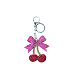 Crystal Cherry Keychain