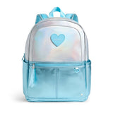 STATE Kane Double Pocket Backpack - Iridescent Blue