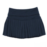 "Navy" My Day Mini Pleat Skort
