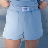 LULU MAC Terry Cloth Shorts | Light Blue