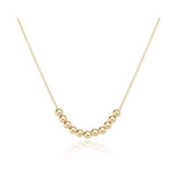 eNewton Beaded Bliss Necklace | Gold