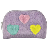 Hearts Color Block Cosmetic Bag | iScream