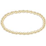 eNewton Grateful Gold 3mm Bracelet