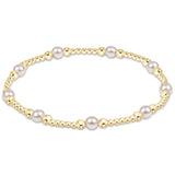 enewton Purpose Pearl 4mm Gold Bracelet