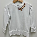 Running Tiger Puff Sleeve Sweatshirt
