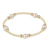 enewton Purpose Pearl 6mm Dignity Bracelet | Gold