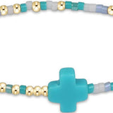 egirl Hope Unwritten Signature Cross Bracelet | Man, I Teal Like A Woman