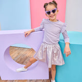 Sugarplum Metallic Skort