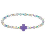egirl Hope Unwritten Signature Cross Bracelet | How Do You Lilac Me Now?