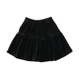 Meet Me At Midnight Velvet Tiered Skirt