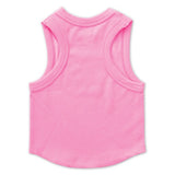 Cropped Racer Back Tank Top