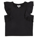 Midnight Sparkle Flutter Top | MIA NY