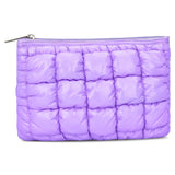 Lavender Puffy Pouch