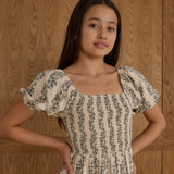 Green Vines Dress | Rylee & Cru