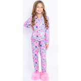 Girls Abroad Long Sleeve PJ set | Preppy Goose