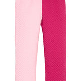 Pink & Cranberry Colorblock Jogger | Bisby