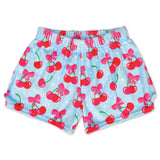 Plush Shorts | Cheerful Cherries