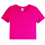 Barbie Pink Ribbed Seamless Tee