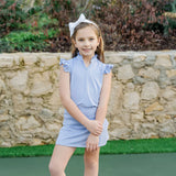 Margot Performance Skirt | Blue Stripes