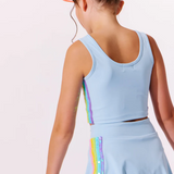 Rainbow Sherbet Sequin Set | Blue