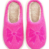 Pink Bow Slippers | iScream