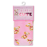 Beary Cute Pink Socks
