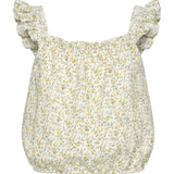 Talia Top | Cream Ditsy