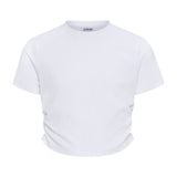 Willa Scrunch Top | White
