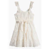 White Lace Dress | Ava & Yelly